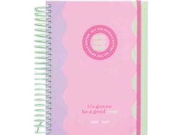 Agenda Escolar 26/27 A5 Espiral Pink Vibes MAYFAIR