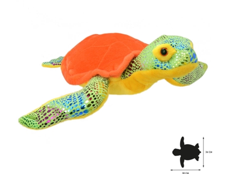 Peluche  Tartaruga Marinha (30 x 36 x 10 cm - Poliéster)