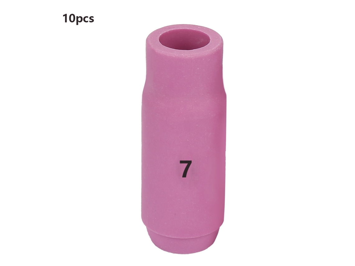 10 Peças De Bicos Cerâmicos 10n46-10n50 4-8 Para Soplete Tig Wp-17/18/26 (10n47 11mm)
