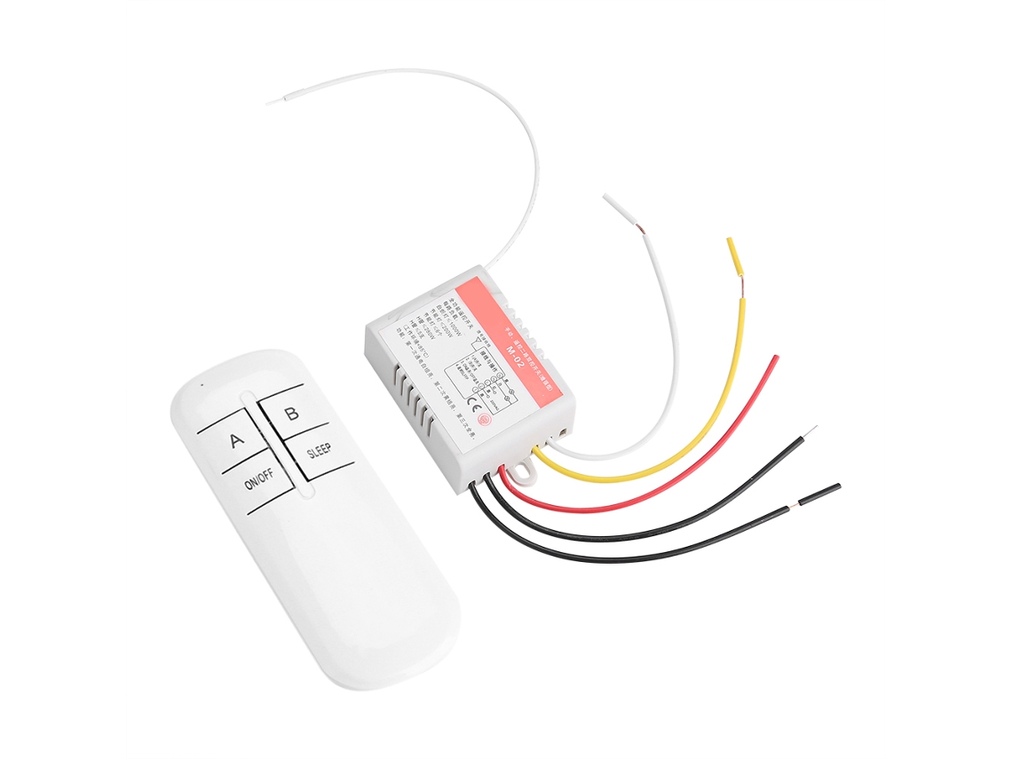 Controlador de Lâmpada 220v com Controle Remoto S/MARCA