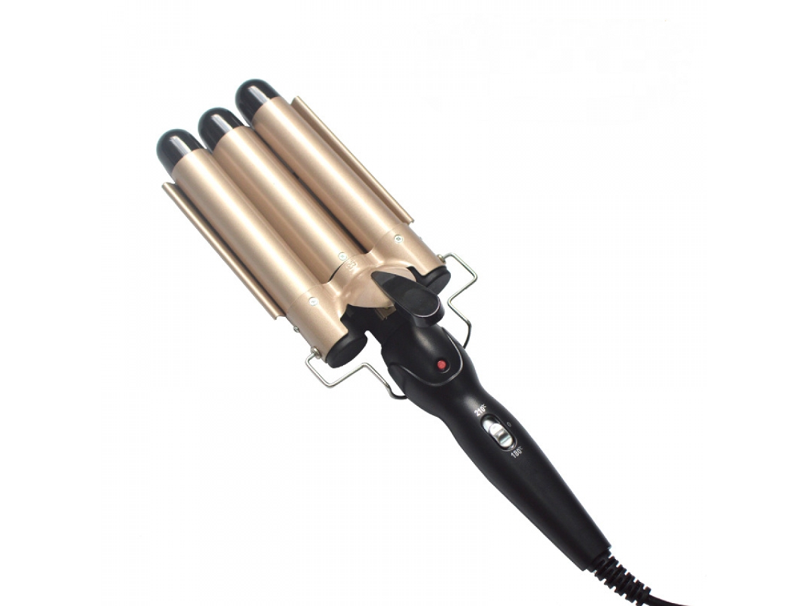 Ondas No Cabelo Masculino, Presilhas De Com Luvas Resistentes Ao Calor, 25 Mm Profissional-aquaforge