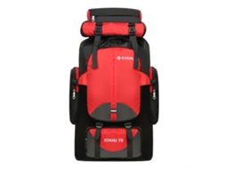 Mochila Business esportiva impermeável 70l com faixa refletiva para camping e trekking