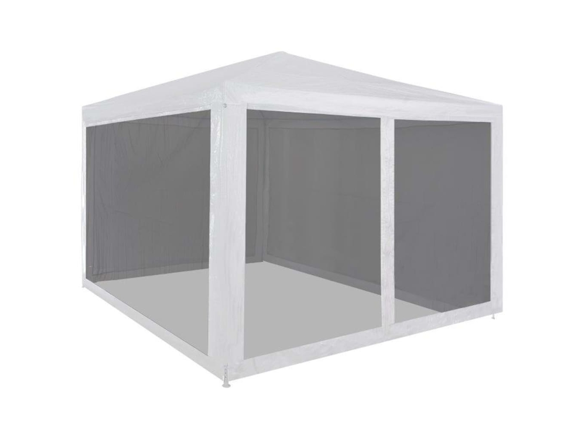 Vidaxl Tenda Para Festas Com 4 Paredes Laterais Em Rede 3x3 M