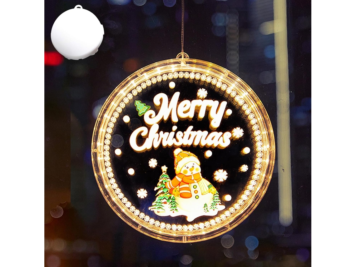 Boneco de Neve de Natal com Ventosa STELASPLEN