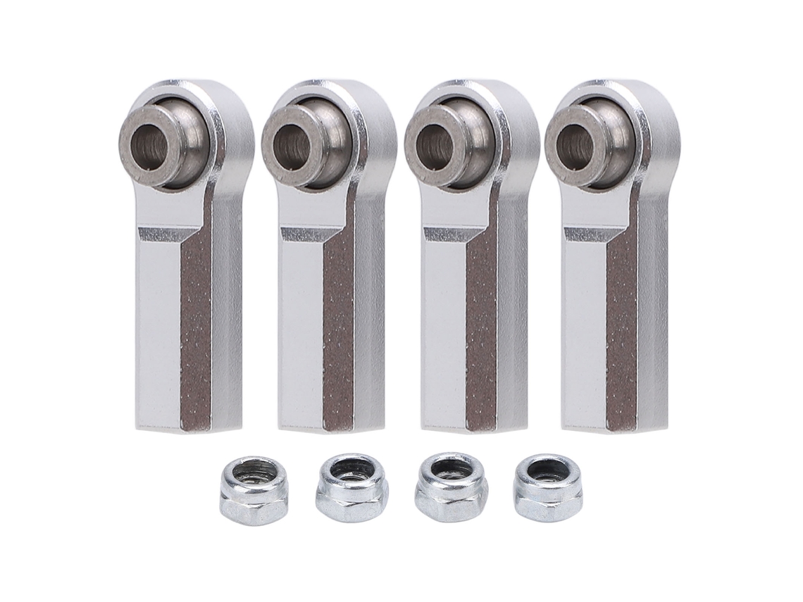 Mali 4pcs Junta de Bola de Metal 7.0mm M4 para Carro Modelo 1/10 Rc Inox Resistente À Desgaste