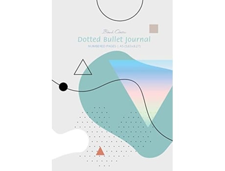 Livro Dotted Bullet Journal Abstract Medium A5 583X827 de Blank Classic (Inglês)
