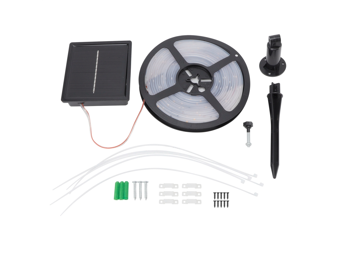 Luz de Fita Solar 100led 5m Impermeável S/MARCA