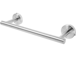 Suporte De Parede Para Toalhas Em Aço Inoxidável Barra Única Prateleira Armazenamento Banheiros, Cozinhas, Salas De