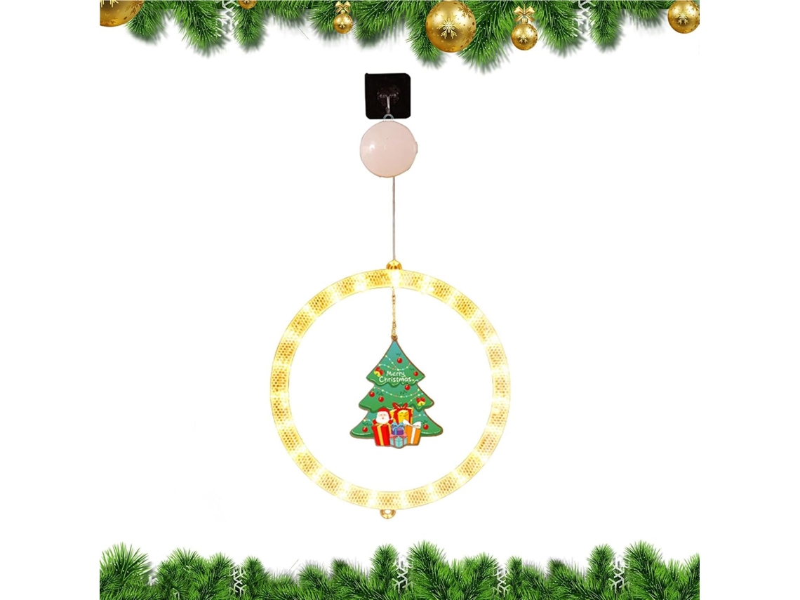Decorações De Natal Led Para Janelas Interior