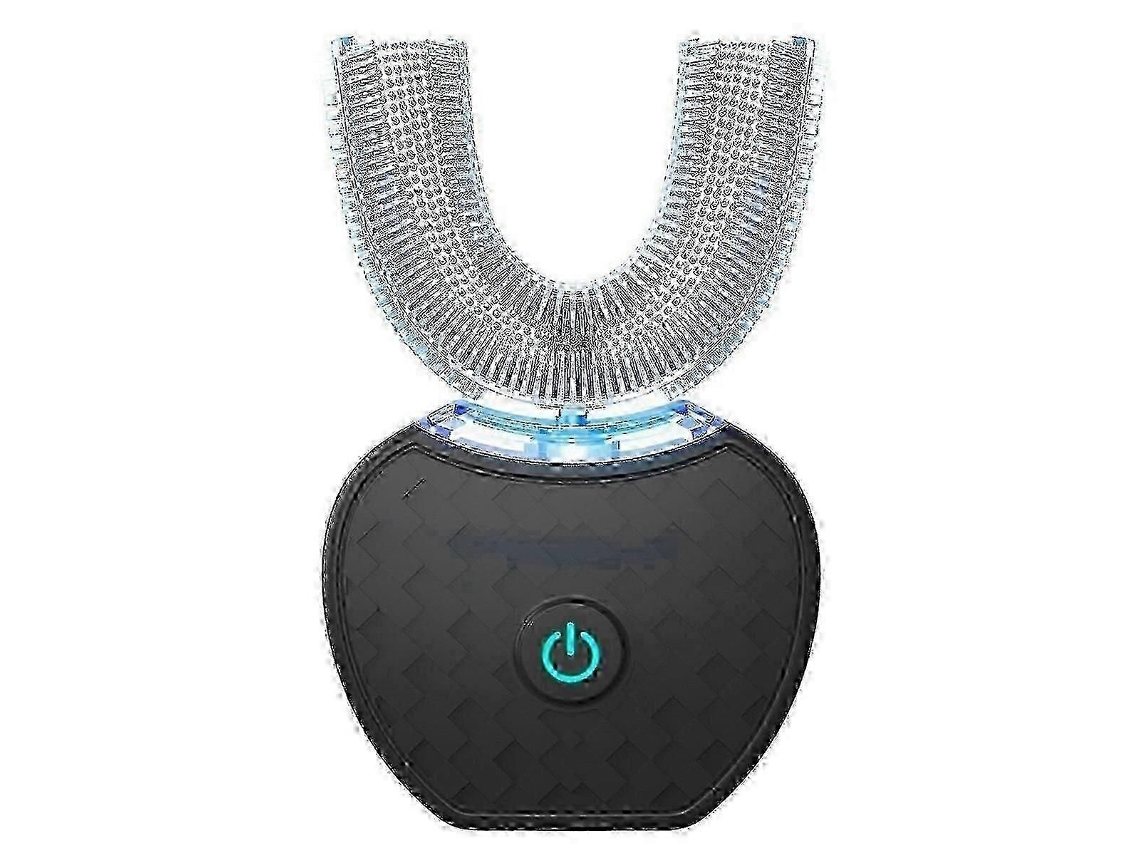 Escova de Dentes Elétrica, Automática, Sônica em Forma U Kit Clareamento Dos Ntes com Cabeça GOKOCO
