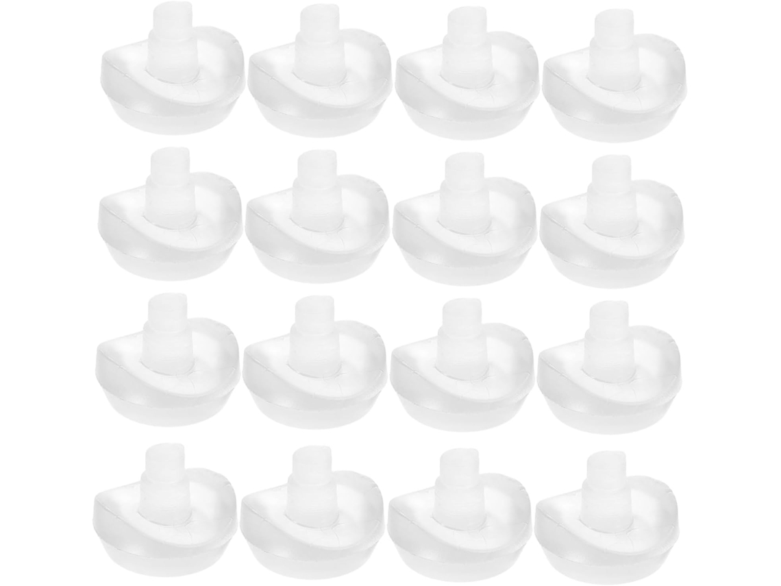 Cabilock Conjunto De 16 Protetores Pés Para Móveis Em Formato U, Antiderrapantes, Com Encaixe Padrão Para Pregos