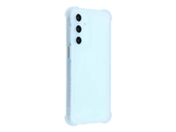 Capa Tkdaddy Para Samsung Galaxy A25 5g (global) (161,0 Mm) Com Toque De Pele, Capa Traseira De Tpu Fosco, Recortes Precisos, Transparente, Azul