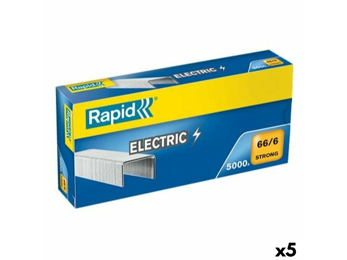 Agrafos RAPID Strong Electric 66/6 5 Unidades