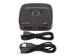 Switch Seletor Usb 2 Em 1 Multifuncional Controlador De Sincronização Km Com Transmissão Estável