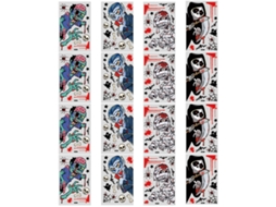Halloween Window Art, Decorações Assustadoras Com Adesivos Estáticos Reutilizáveis, Pvc Não Adesivo Para Aplicação Sem Complicações Em Portas E Janela