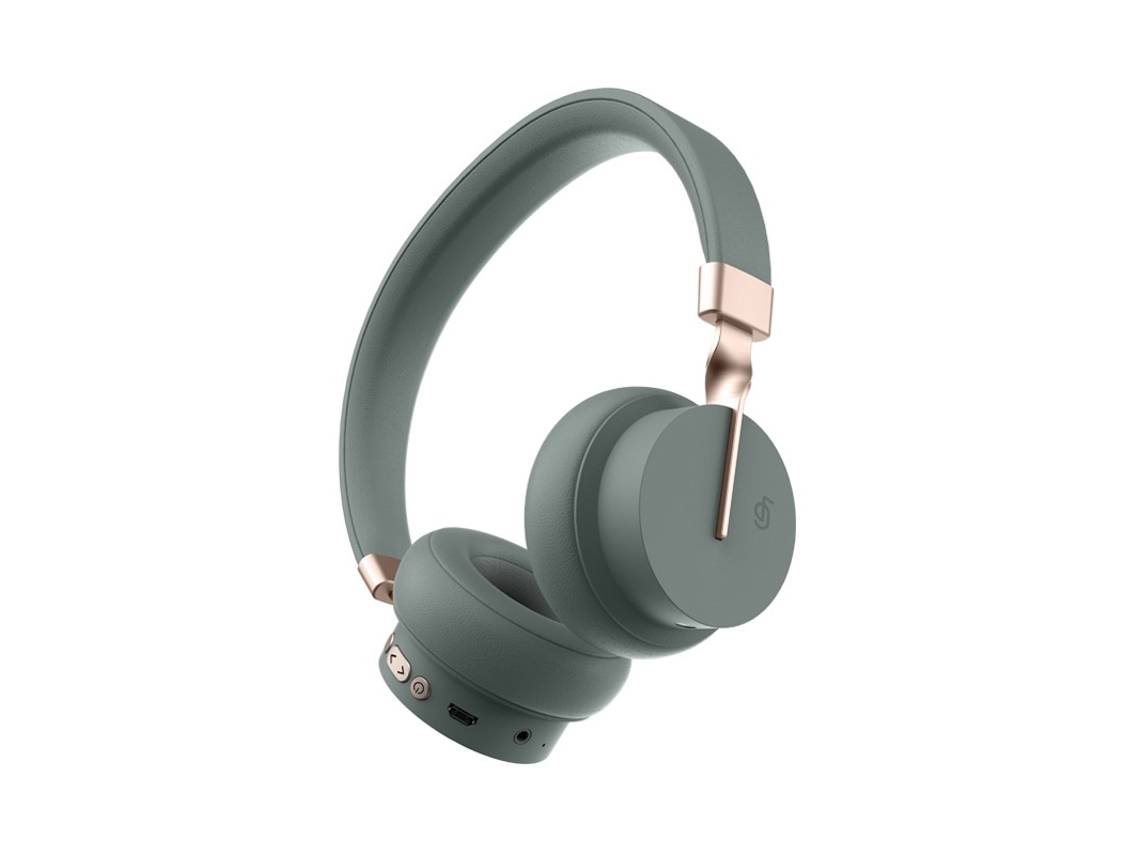 Fone Bluetooth JIAPEI, 5.0, microfone, subwoofer, dobrável, verde