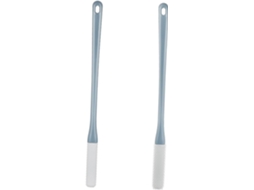Lurelia Kit De 2 Escovas De Silicone Para Banho De Cuidado Corporal, Cabo Longo E Massagem Suave, Rotina Spa
