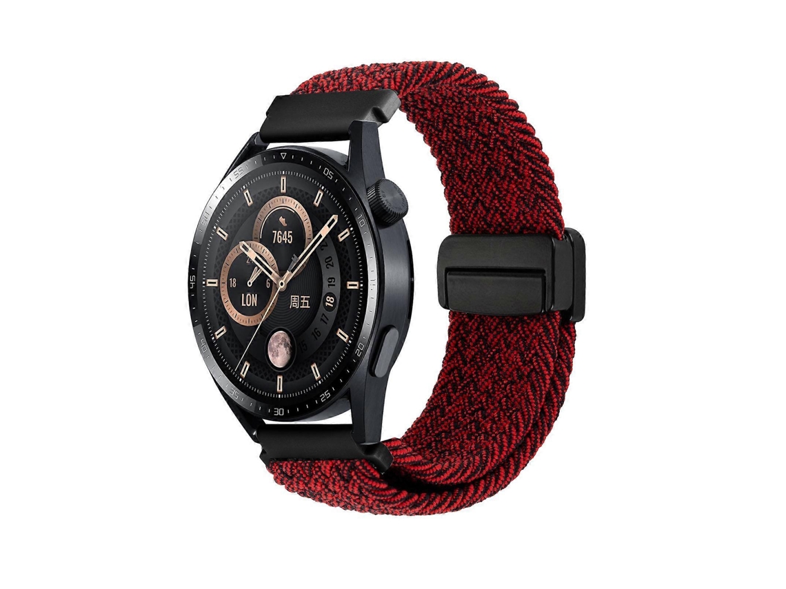 Pulseira De Relógio Em Nylon Trançado Com Fecho Magnético