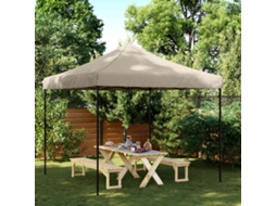 Vidaxl Tenda De Festa 292 X 292 X 315 Cm Cinzento-acastanhado