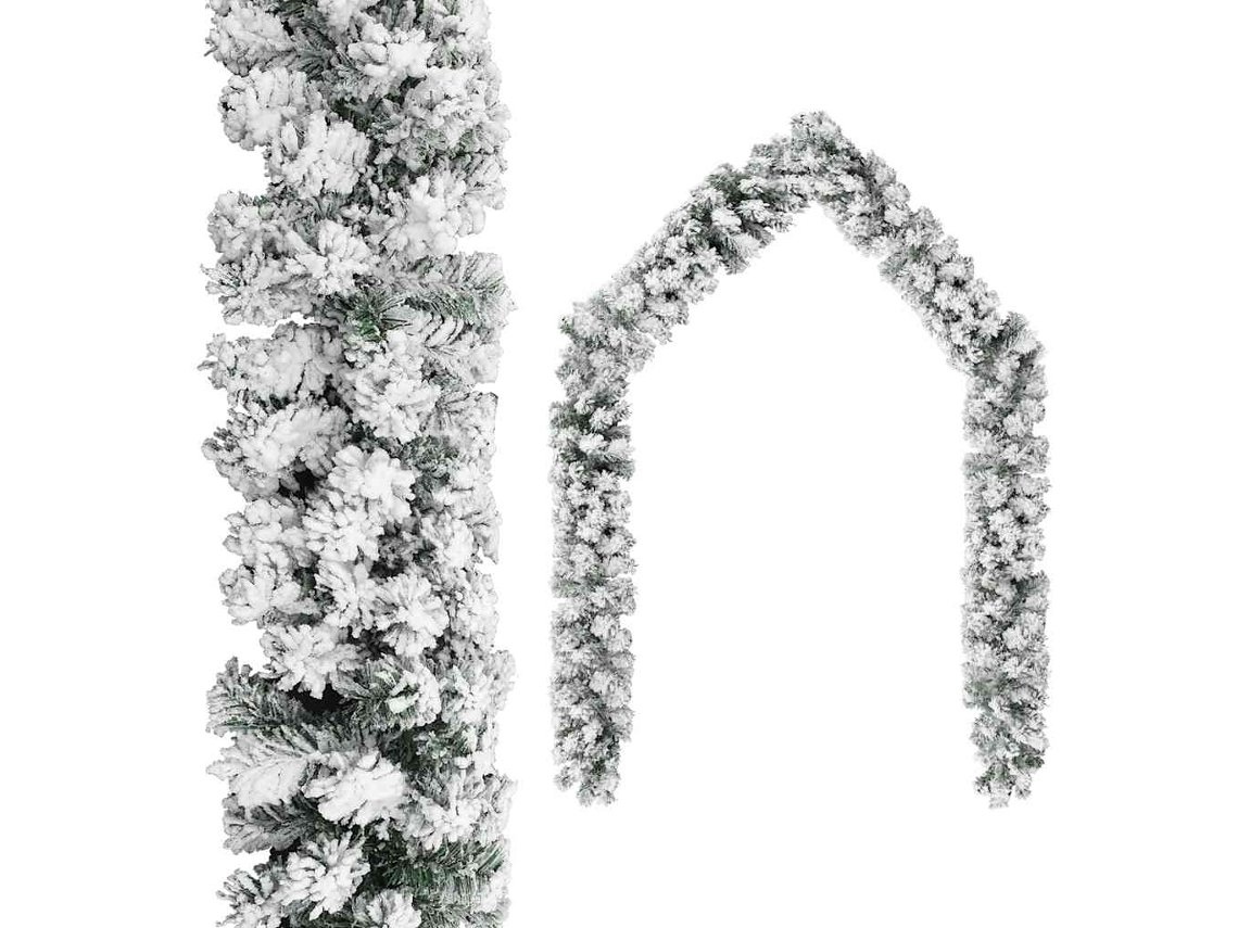 Christmas Garland, Christmas Garlands Vidaxl Verde Pvc (10 M)