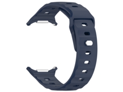 Bracelete De Silicone Para Samsung Galaxy Watch Ultra2 47mm Azul-marinho
