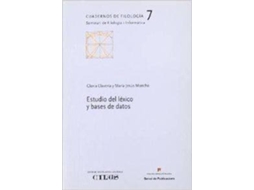 Livro Estudio Del Léxico Y Bases De Datos de Gloria Clavería (Espanhol)