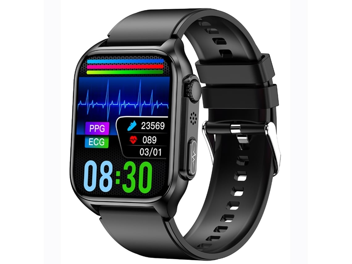 Smartwatch Com Chamada Bluetooth Ecg Monitoramento Não Invasivo De Açúcar No Sangue Temperatura Frequência Cardíaca Monitoramento Do So Chennnls