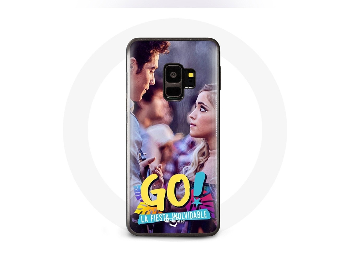 Capa para Samsung Galaxy S9 Plus Go! Vive a Tu Manera Mía Cáceres e Álvaro Paz Go! vive a tu manera