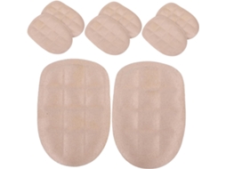 Pacote Com 4 Pares De Palmilhas Gel Antiderrapantes Para Calcanhar, Proporcionando Amortecimento E Suporte Para Calçados