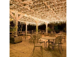 50m 400 Led Guirlandas, Luzes De Corda De Mardi Gras Iluminação De Jardim Interno E Externo Ehstmind
