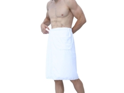 2026 toalha de Banho para Homens Leve Absorvente com Bolso Sem Pelusas Compatível com Ginásio Piscina Spa