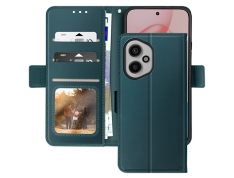 Capa Porta-cartões Honor 400 Anti-rfid Verde Abeto