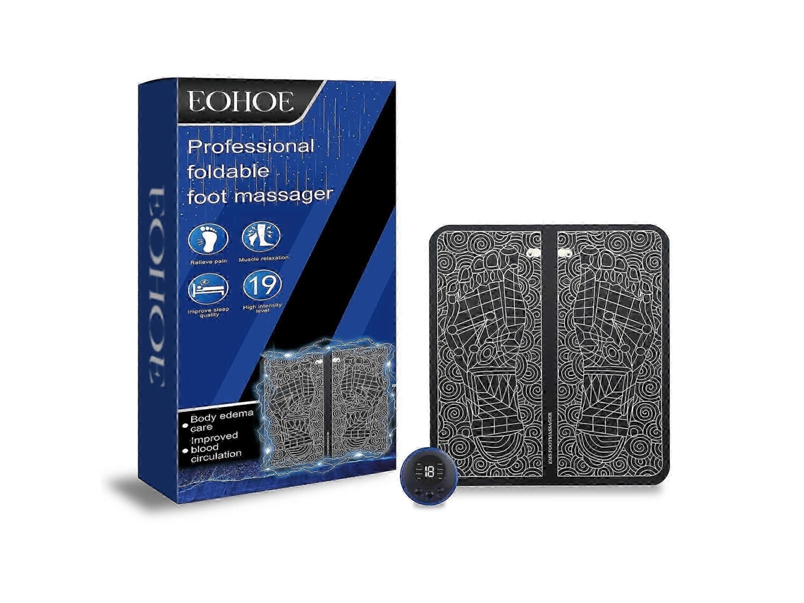 Massageador De Pés Dobrável Eohoe Para Firmar A Pele Do Corpo, Tonificar O Abdômen E Modelar Contorno Corporal.