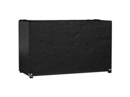 Garden Furniture Cover, Garden Furniture Covers Vidaxl Preto Polietileno (125 X 55 X 75 Cm)