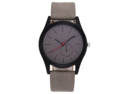 Relógio Casual Feminino e Masculino de Quartzo com Pulseira de Couro para Esportes e Presente