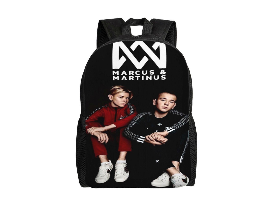 Mochila Marcus Martinus T1175 Para Estudantes, Leve E Durável, Impermeável Livros Com Alça De Ombro Ajustável N1175 Aquaforge