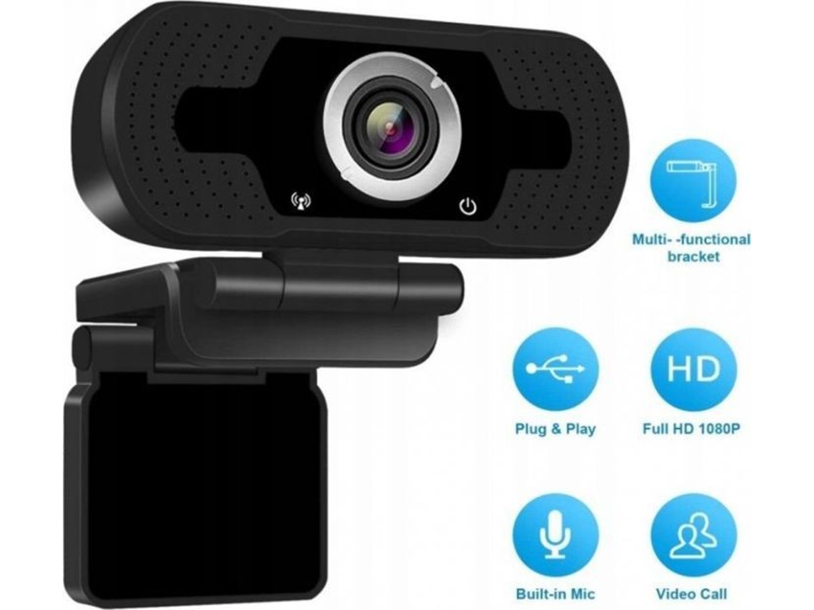 A4tech W8 Webcam Câmera De Internet Usb Preta 1920x1080 Brilvibera