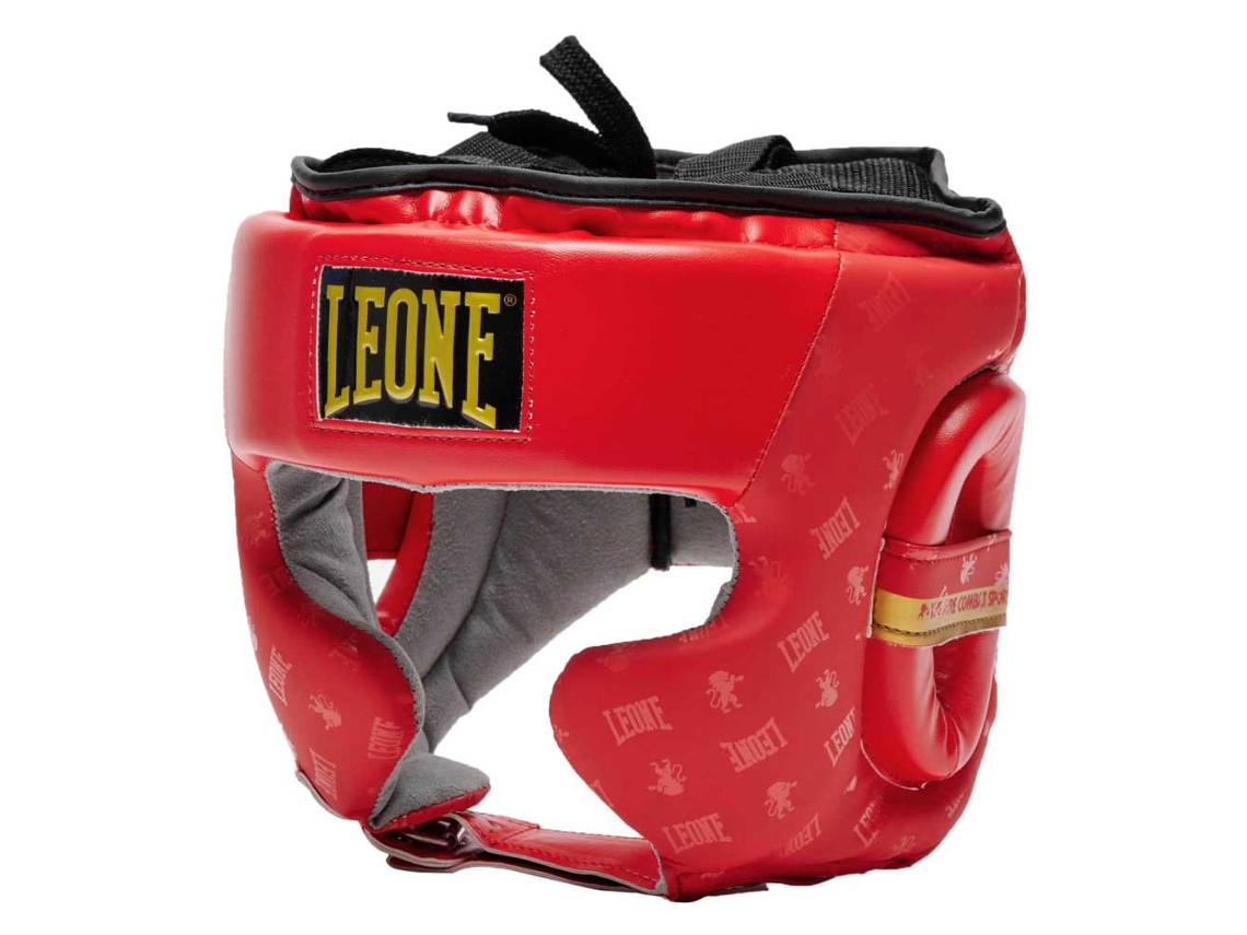 Protetor de Cabeça Capacete Dna Vermelho Lleone1947