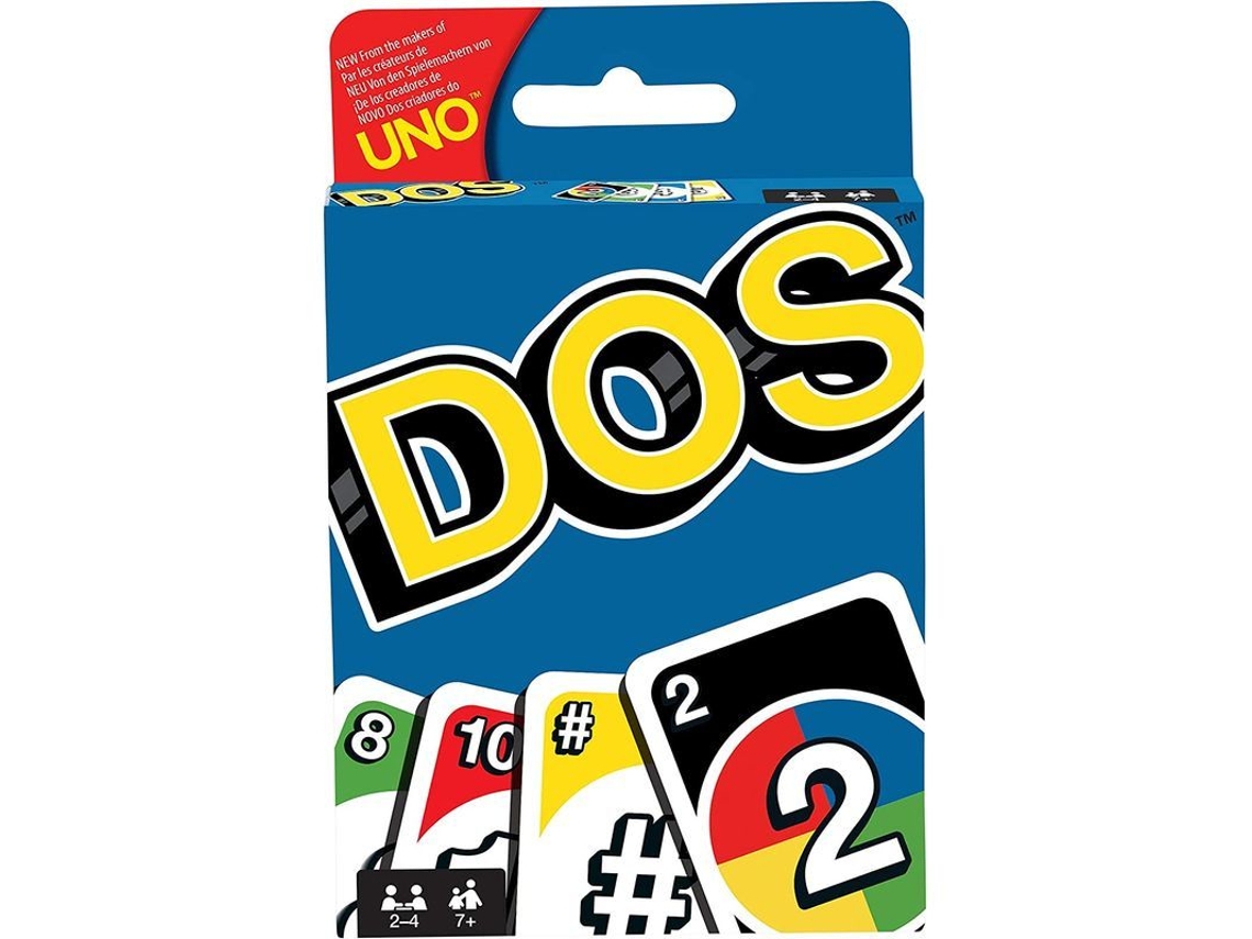 2026 jogo de Cartas Dos Family, da Fabricante do Uno, 108 Cartas, Presente Ideal para 7 Anos e Mais, Frm36