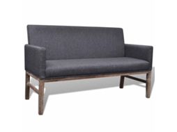Sofa Bench, Sofa Benches Vidaxl Cinzeto Tecido (n/a)