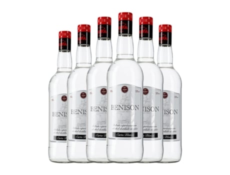 Rum BODEGA DE MOYA Benison Blanco (1 L - 6 Unidades)