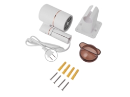 Secador De Cabelo Pliável 1000w Com Iões Negativos 3 Velocidades Portátil Para Viagem Mesa Branco Dourado Plug Us 110v
