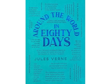 Livro Around the World in Eighty Days de Jules Verne (Inglês)