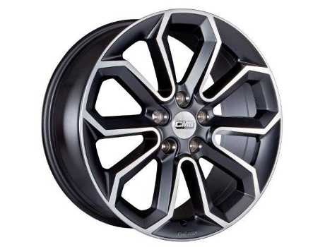 Jante CMS 8X19 Et40 5X114,3 67.2R Preto Diamante Mate