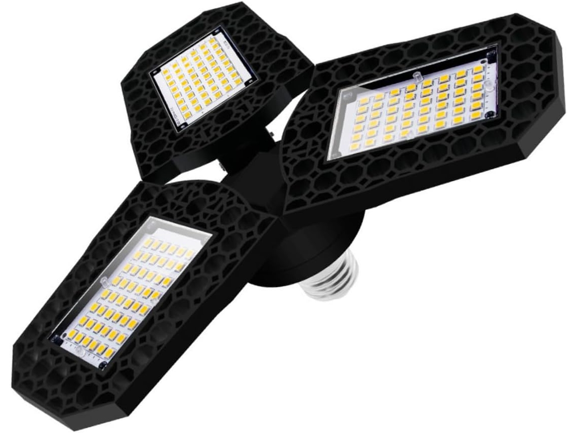 Luminária De Teto Led Para Garagem, Ferramenta, Iluminação Para Minas E Armazéns, Eficiente Em Termos De Energia.