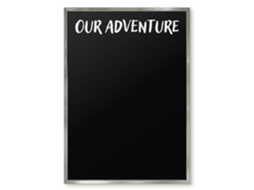 Magnetic Wall Board Our Adventure For The Office Espelharte (50x70 Cm)