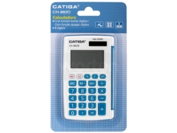 Calculadora Básica CATIGA CH-862D Azul (Outlet Caixa Aberta - 8 dígitos)