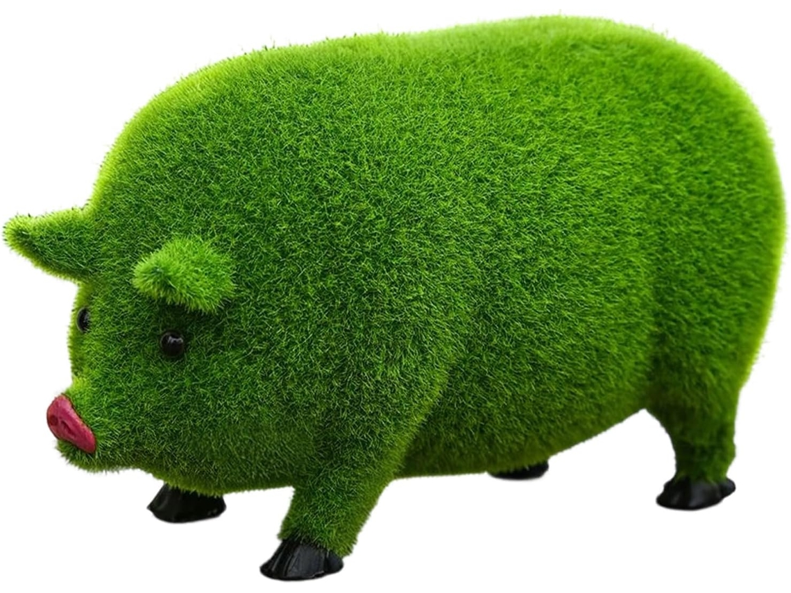 Esculturas de Animais para Jardim Escultura Fofa em Resina, Figuras de Animais em Bando, para Uso Interno e Externo, CHABERLU