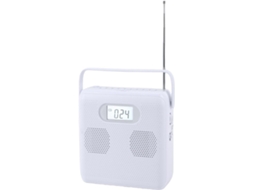 Leitor De Cd Portátil Tonysa Com Bluetooth, Rádio Fm E Alto-falantes Estéreo Integrados.