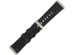 Pulseira De Couro Para Smartwatch, Compatível Com Watchband Sense,